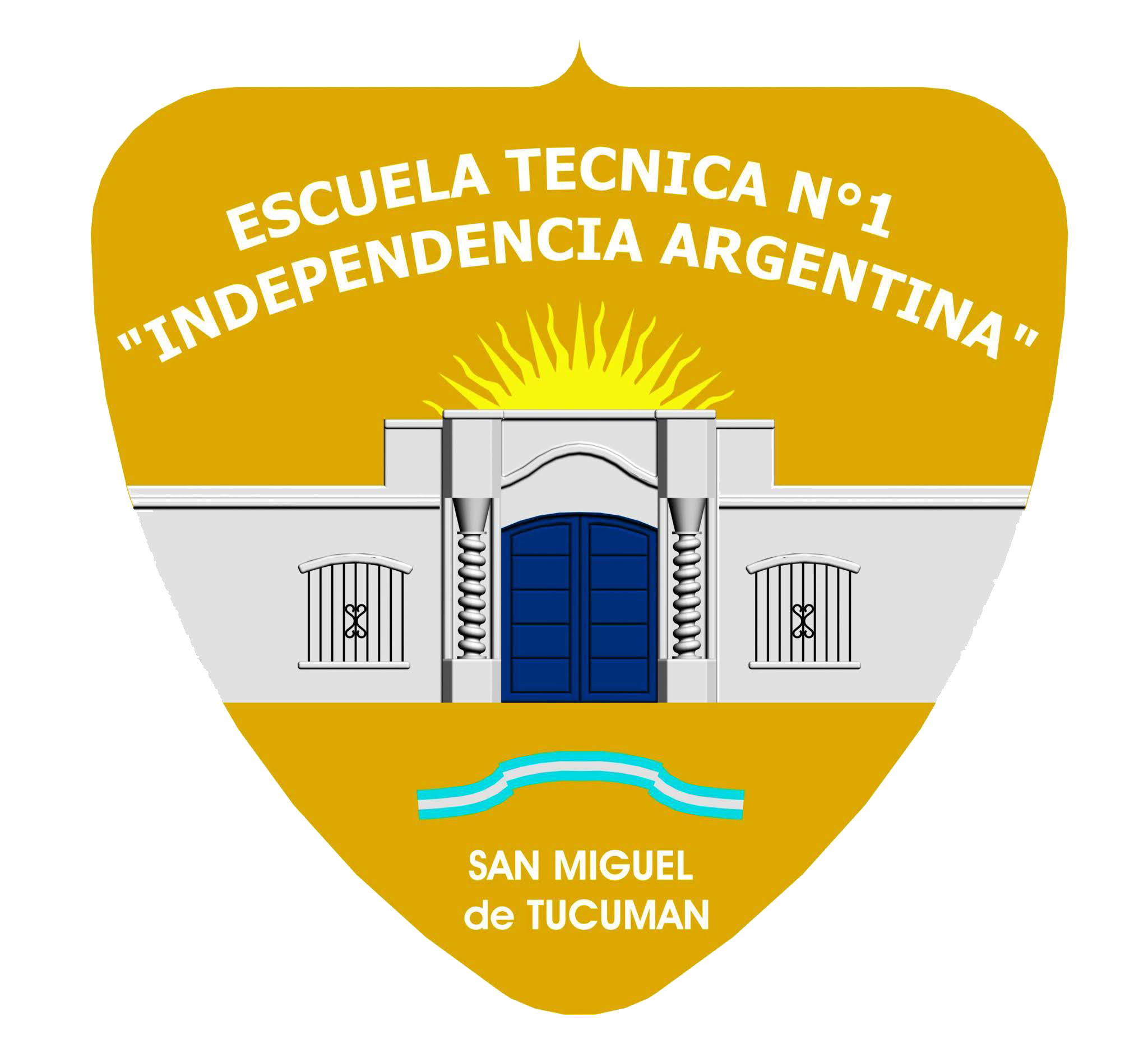 Logo de la escuela Técnica N1 - Independencia Argentina